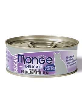 Delicate Cat Kurczak z omletem i anchois 80 g