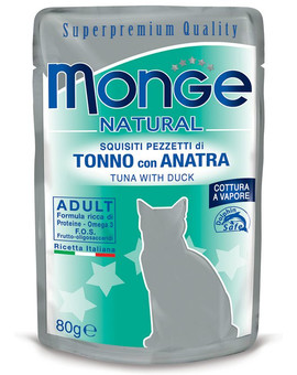 Buste Cat Tuńczyk z kaczką w galarecie 80 g