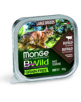 BWild Cat grain free Large breeds bawół 100g