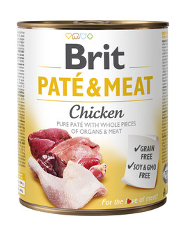 Pate & Meat chicken 400 g mokra karma z czystym kurczakiem dla psa