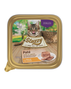 STUZZY Pate z kurczakiem dla kotów sterylizowanych 100 g