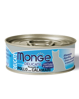 Delicate Cat Kurczak z kalmarami 80 g
