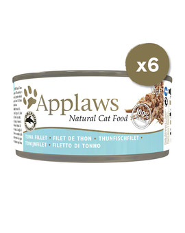 Cat Tin 6 x 70 g mokra karma dla kotów z filetem z tuńczyka