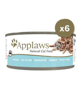 Cat Tin 6 x 156 g mokra karma dla kota z filetem z tuńczyka