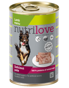 Premium pasztet dla psa z jagnięciny 400g