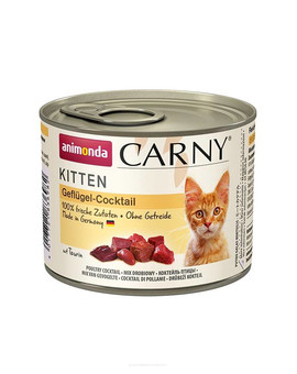 Carny Puszka Kitten Koktajl Drobiowy 200 g