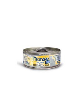 Natural Cat Tuńczyk z kurczakiem i kukurydzą 80 g