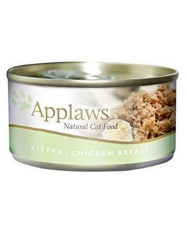 APPLAWS Cat Tin 72x70g Kitten Chicken Breast karma dla kociąt pierś z kurczaka