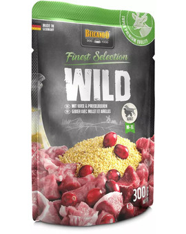 Finest Selection Dziczyzna, proso i żurawina 300 g mokra karma dla psa