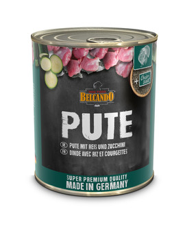 Super Premium Indyk, ryż, cukinia 800 g mokra karma dla psa