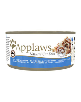 APPLAWS Cat Tin Tuna with Crab 72x70g mokra karma dla kotów Tuńczyk i krab