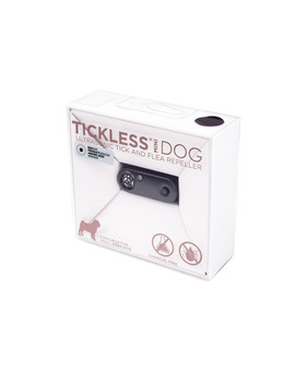 Mini Dog Ultradźwiękowy odstraszacz kleszczy i pcheł dla psów małych ras Czarny