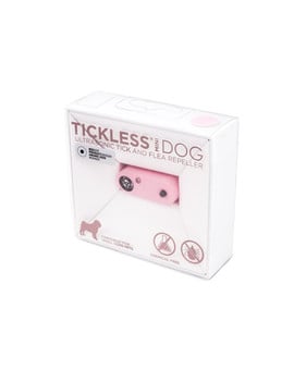 Mini Dog Ultradźwiękowy odstraszacz kleszczy i pcheł dla psów małych ras Baby Pink