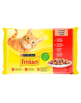 Mix mięsny Mulipack 4x85g mokra karma dla kota