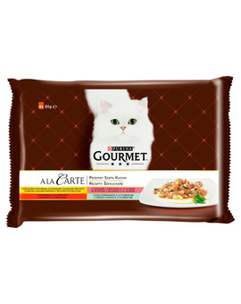 a La Carte kolekcja przepisów szefa kuchni 4x85g mokra karma dla kotów