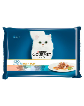 Perle Duet Rybny 48x85g mokra karma dla kotów
