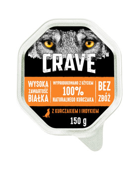 Paszteciki w tacce dla psa z kurczakiem i indykiem 150 g x 14