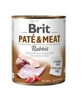 Pate&Meat rabbit 6 x 800 g pasztet z królikiem