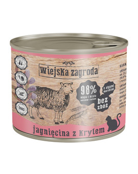 Adult Jagnięcina i kryl 200 g puszka dla kota