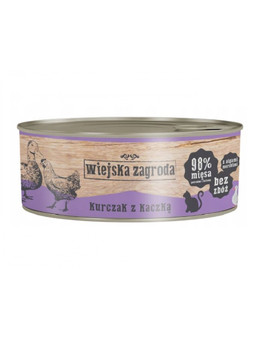 Adult Kurczak z kaczką 85 g puszka dla kota