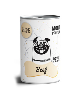 PEPE Beef 99% (wołowina) 400 g monoproteinowa karma