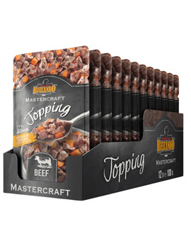 Mastercraft Topping Wołowina z Marchewką 12 x 100 g
