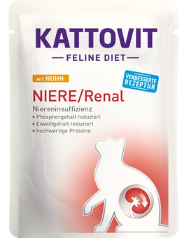 Feline Diet Niere/Renal kurczak 85 g