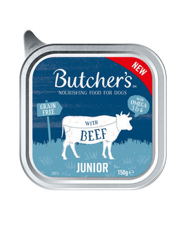 Original Junior, karma dla psa, z wołowiną, pasztet, 150g