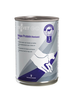 Unique Protein Venison UPV dla psa i kota dziczyzna 400 g