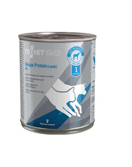 TROVET Unique Protein Lamb UPL dla psa i kota jagnięcina 800 g