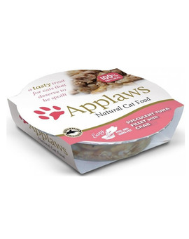 Cat Pouch Succulent Tuna Fillet with Crab 10 x 60 g