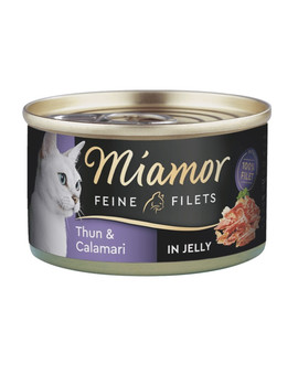 Feline Filets tuńczyk i kalmary w sosie własnym 100 g