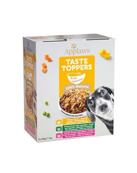 APPLAWS Taste Toppers Multipack zestaw saszetek dla psa 8x156 g