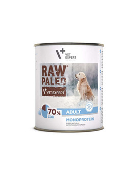 Raw Paleo Dorsz/Cod Adult Can 800g