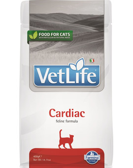 VetLife Cardiac karma dietetyczna dla kotów 400 g