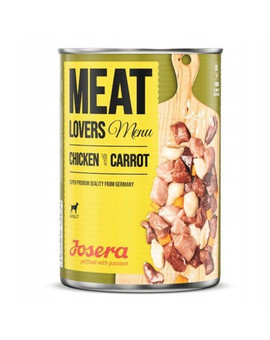 Meatlovers menu kurczak z marchewką  800g