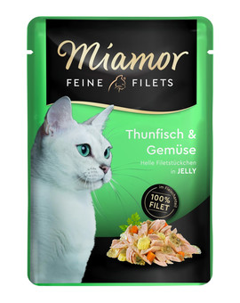 Feine  Filets tuńczyk  z warzywami saszetka 100 g