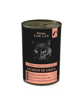For Life Cat Tin Sterilized Salmon 415g dla sterylizowanych kotów z łosośiem