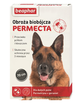 Permecta Dog L Obroża Biobójcza Dla Dużych Psów 70 cm