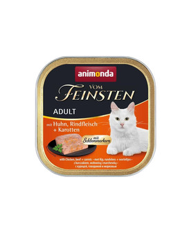 Vom Feinsten kurczak, wołowina, marchewka 100 g