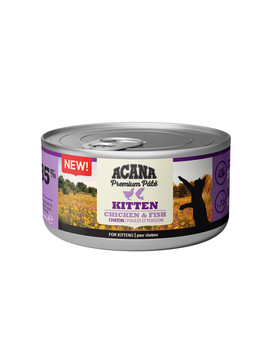 Premium Pate Kitten Chicken & Fish pasztet z kurczakiem i rybą dla kociąt 8 x 85 g