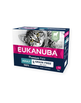 Grain Free Adult pasztet Jagnięcina 12 x 85 g