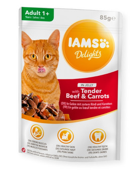 Cat Delights Beef & Carrots Jelly 85g