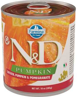 N&D Dog chicken&pumpkin 285 gr