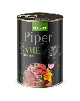 PIPER Mokra karma z dziczyzną i dynią dla psa 400g