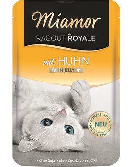 Ragout Royale in Jelly Chicken saszetka w galaretce kurczak dla kotów 100 g