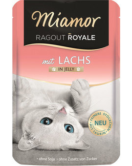 Ragout Royale in Jelly Salmon saszetka w galaretce łosoś dla kotów 100 g