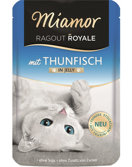 Ragout Royale in Jelly Tuna saszetka w galaretce tuńczyk dla kotów 100 g