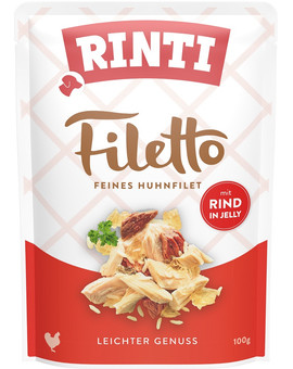 Filetto in Jelly Chicken&Beef saszetka w galaretce kurczak i wołowina 100 g