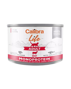 Cat Life Adult Beef 200 g monoproteinowa karma z wołowiną dla kotów